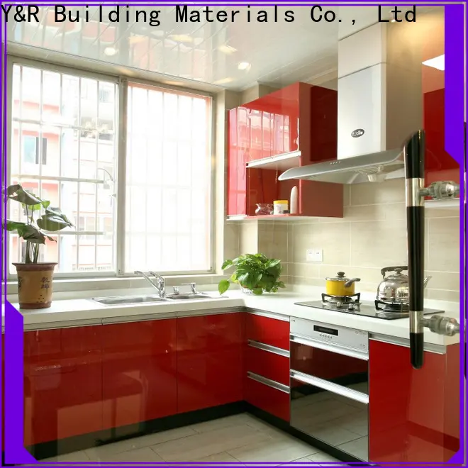 Y&r Furniture Wholesale contemporary style kitchen cabinets manufacturers 1