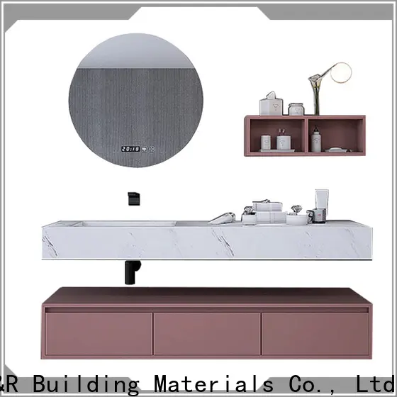 Y&r Furniture High-quality antique bathroom mirror cabinet company 1