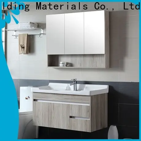 China bathroom pvc cabinet factory 1