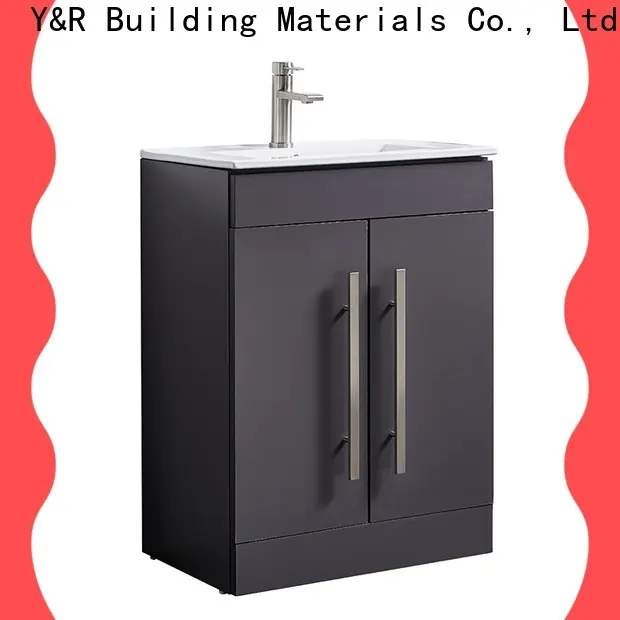 Custom hanging bathroom cabinet factory 1