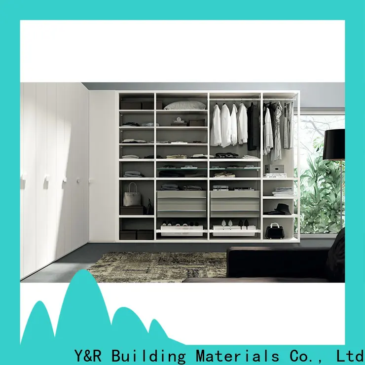 Y&r Furniture China walk in wardrobe closet factory 1