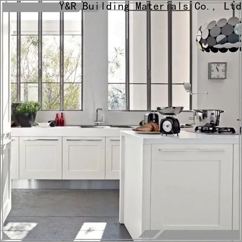 Custom modern frameless cabinets for business 1