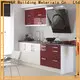 High-quality modern grey kitchen cabinets Suppliers 1