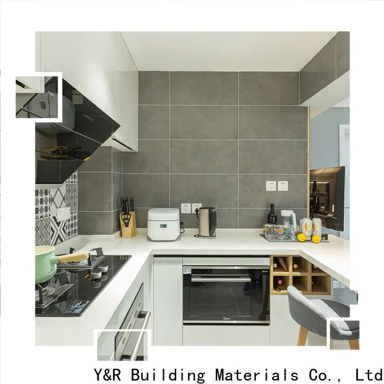 Wholesale modern high gloss kitchen cabinets for business 1