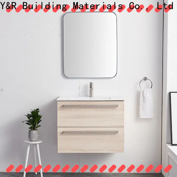 Y&r Furniture Latest bathroom vanity units factory 1