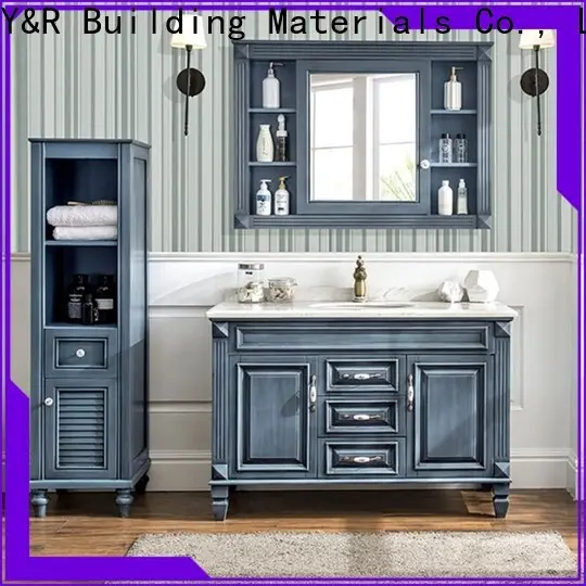 Y&r Furniture Custom pvc bathroom vanities manufacturers 1