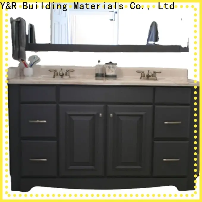 Y&r Furniture pvc mdf bathroom cabinet manufacturers 1