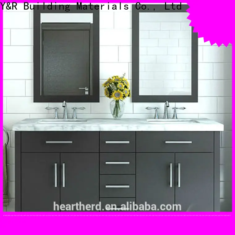 Y&r Furniture bathroom vanity made in china company 1