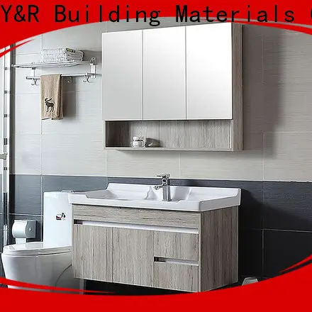 Y&r Furniture Top best pvc mdf bathroom cabinet manufacturers 1