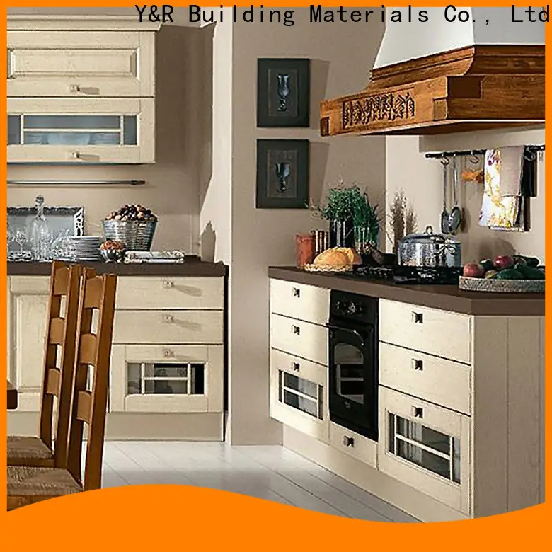 Y&r Furniture Latest greige kitchen cabinets Supply 1