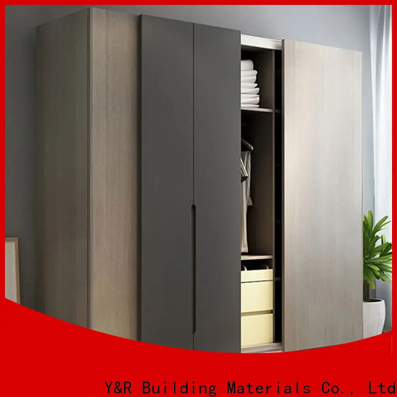 Y&r Furniture Custom white high gloss wardrobe Supply 1