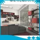 Y&r Furniture modern black kitchen cabinets factory 1