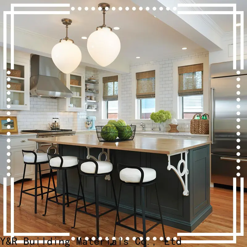Y&r Furniture Custom modern kitchen cabinet manufacturers 1