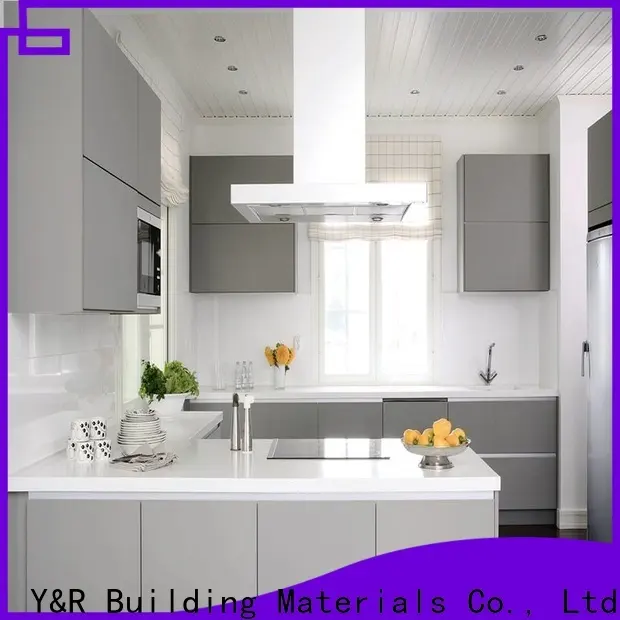New modern high gloss kitchen cabinets company 1