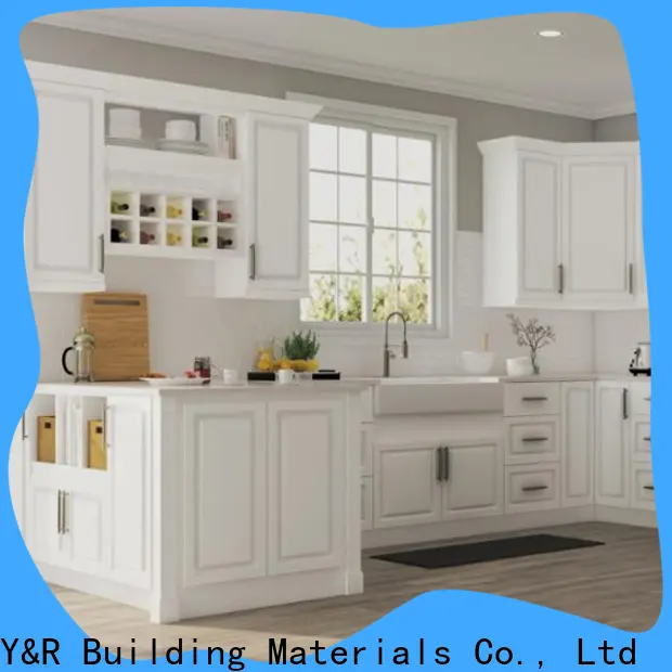 Y&r Furniture Top modern gray cabinets factory 1