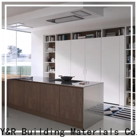 Y&r Furniture China modern white kitchens factory 1