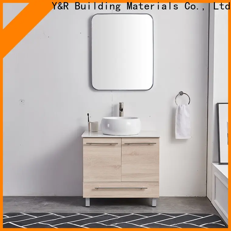 Best pvc bathroom mirror cabinet factory 1