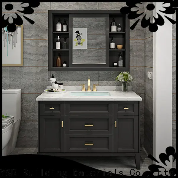 Y&r Furniture pvc bathroom cabinet Supply 1