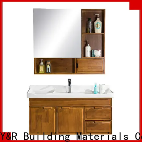 Y&r Furniture China readymade bathroom cabinet manufacturers 1