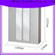 Latest modern bedroom wardrobe factory 1