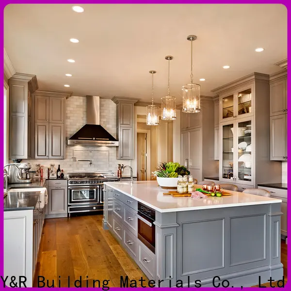 Y&r Furniture modern open kitchen cabinets manufacturers1 1