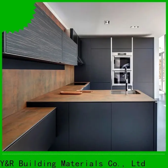 Y&r Furniture New modern gray cabinets manufacturers 1