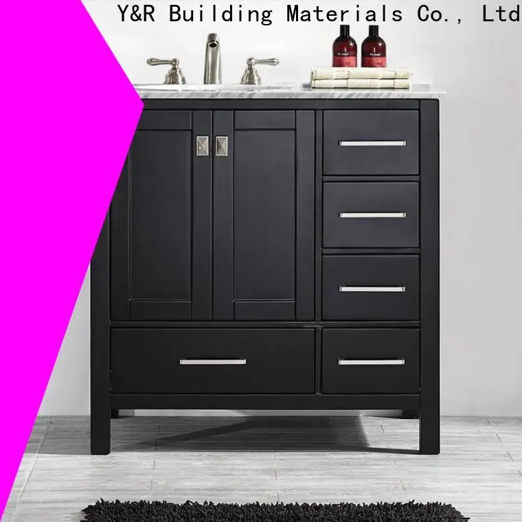 Y&r Furniture New pvc bathroom cabinet factory 1