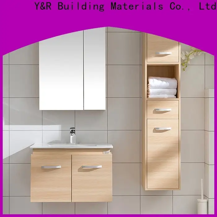 Y&r Furniture Custom pvc bathroom vanities Suppliers 1