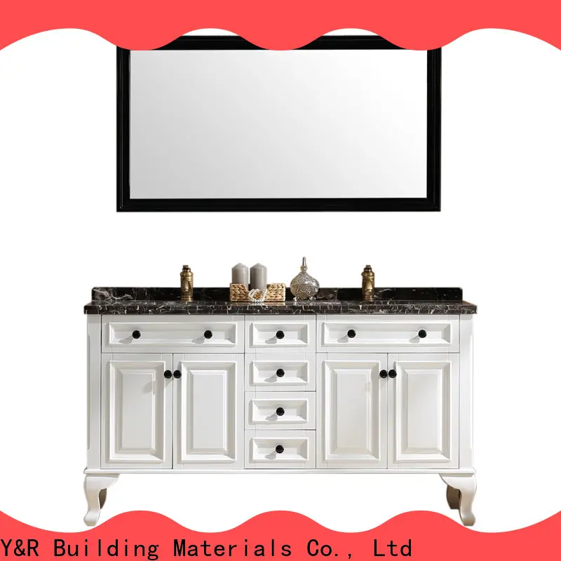 Y&r Furniture pvc bathroom cabinet for business 1