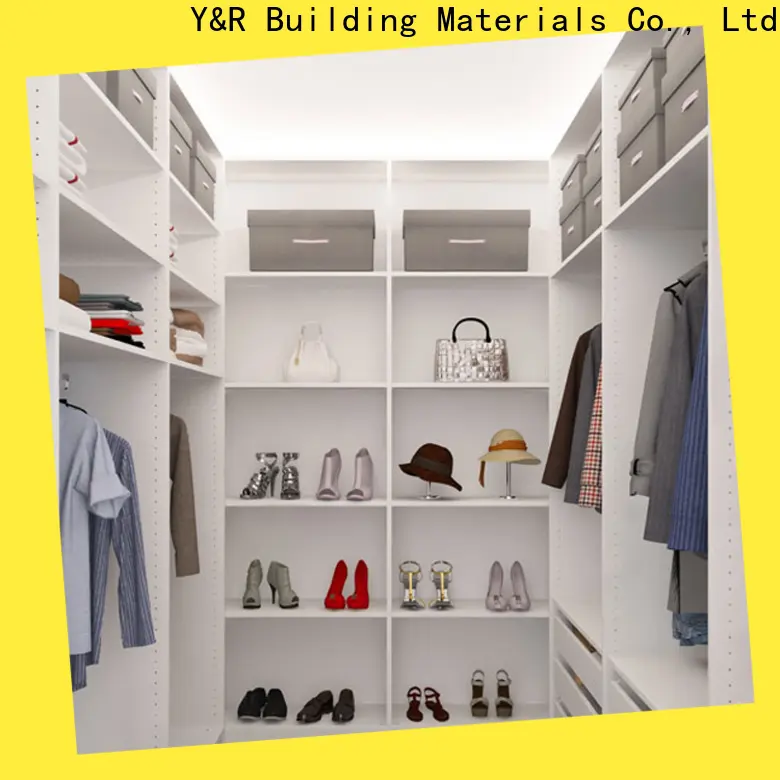 Y&r Furniture China walk in wardrobe closet for business 1