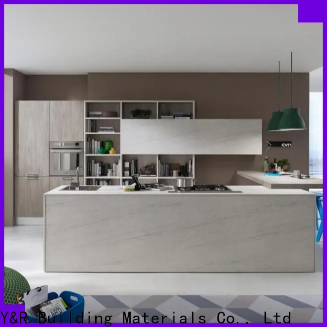 Y&r Furniture Best modern high gloss kitchen cabinets factory 1