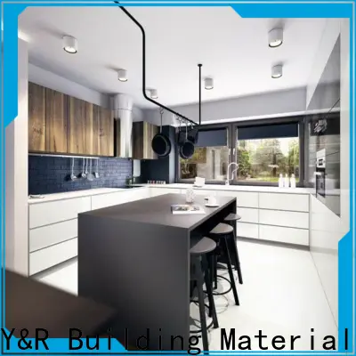 Wholesale modern style kitchen cabinets manufacturers 1