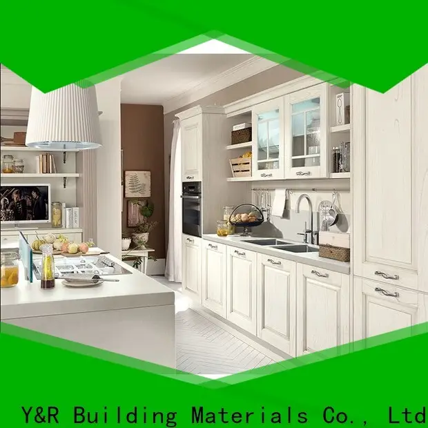 Y&r Furniture China modern wood kitchen cabinets company 1