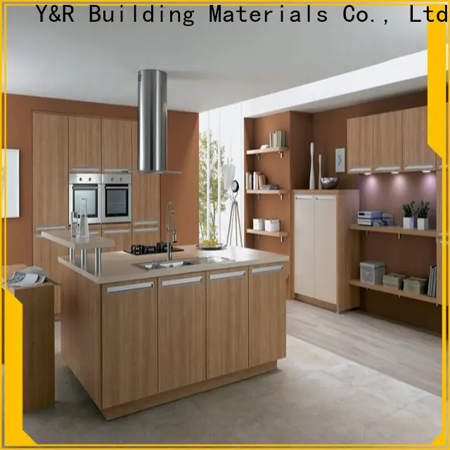 Wholesale modern open kitchen cabinets factory 1