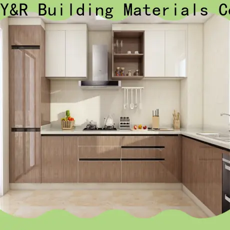 Y&r Furniture Custom modern wood kitchen cabinets Supply 1