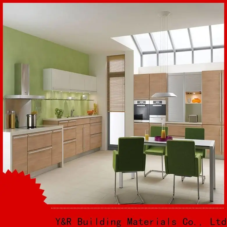 Y&r Furniture Custom modern wood kitchen cabinets Supply1 1