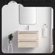 Y&r Furniture wooden floating bathroom vanity Suppliers 1