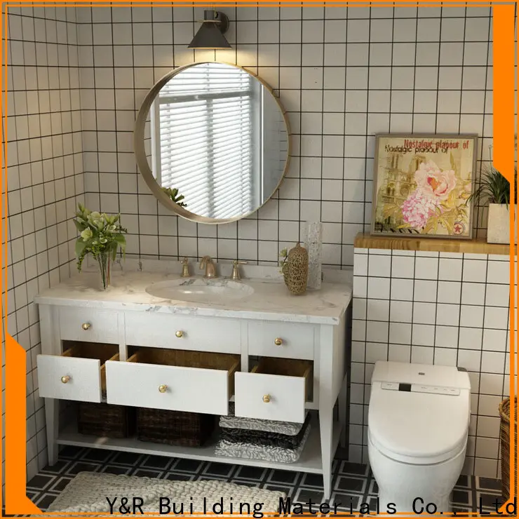 Y&r Furniture Custom bathroom vanity china manufacturers 1