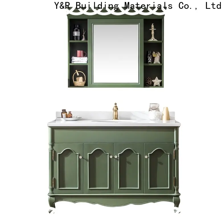 Y&r Furniture Custom china bathroom vanity manufacturers 1