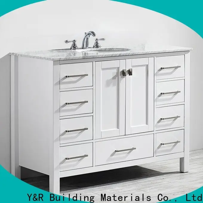 Y&r Furniture Wholesale particle board bathroom vanity Suppliers 1