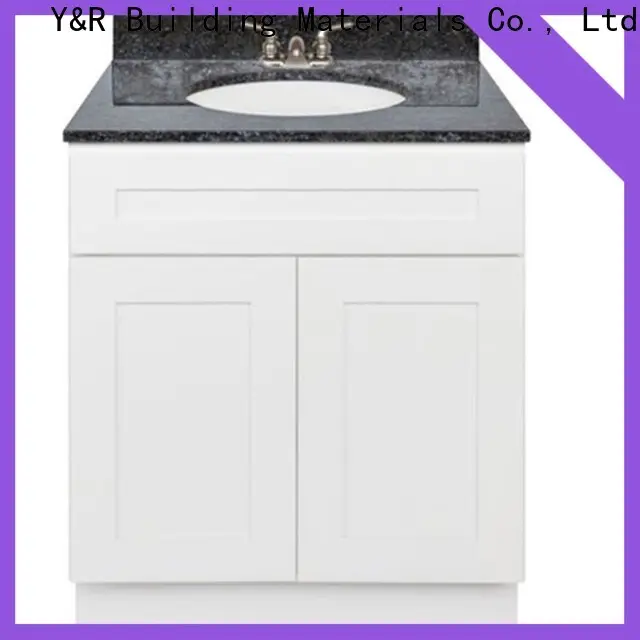 Y&r Furniture Wholesale solid wood wall mounted bathroom vanity company 1