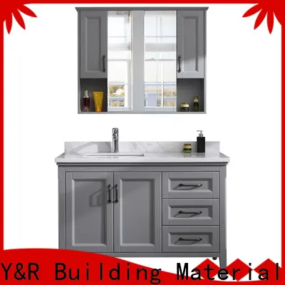 High-quality bathroom pvc cabinet factory 1