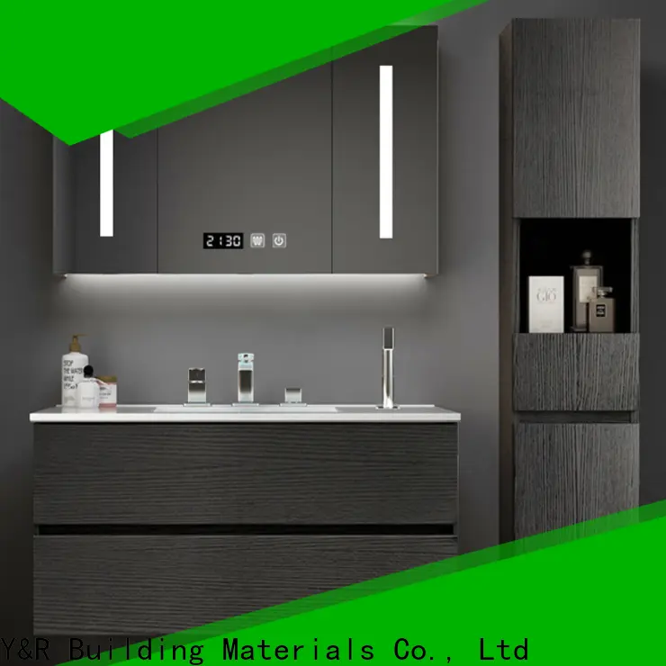 Y&r Furniture New best pvc mdf bathroom cabinet Suppliers 1