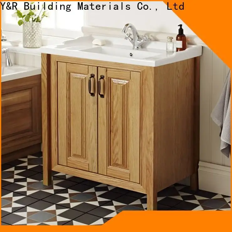 Y&r Furniture Latest antique bathroom mirror cabinet factory 1