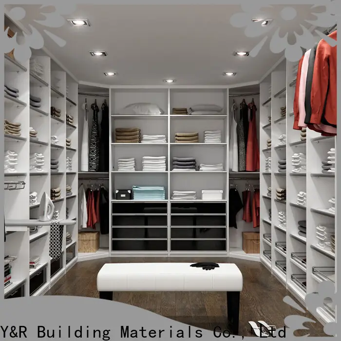 New modern small walk in closet factory 1