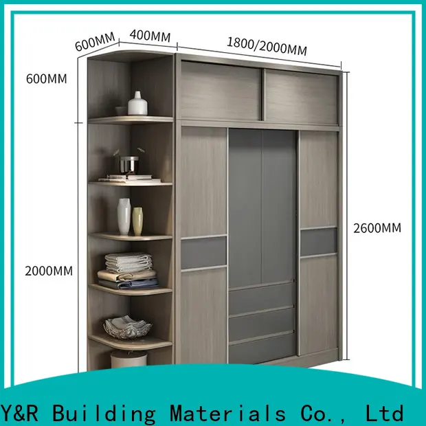 Y&r Furniture China steel wardrobe for bedroom for business 1