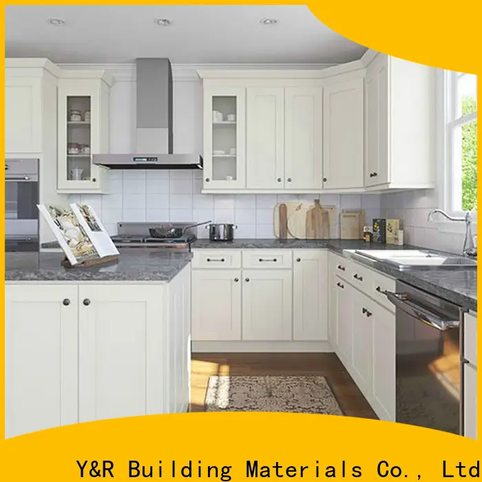 Y&r Furniture Top kitchen cabinet rack factory1 1