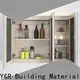 Wholesale solid wood floating bathroom vanity Supply 1