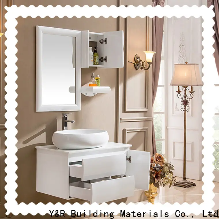 Y&r Furniture Custom particle board bathroom vanity company 1