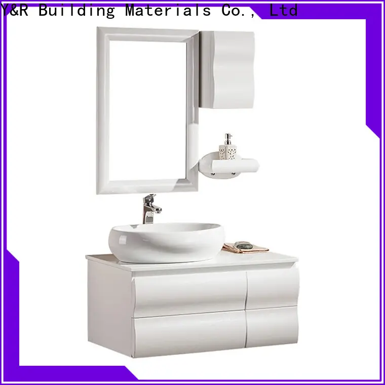 Custom kitchen craft bathroom vanity factory 1